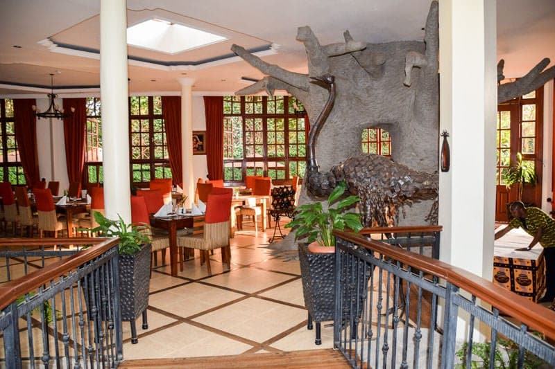 The African Tulip Hotel lounge