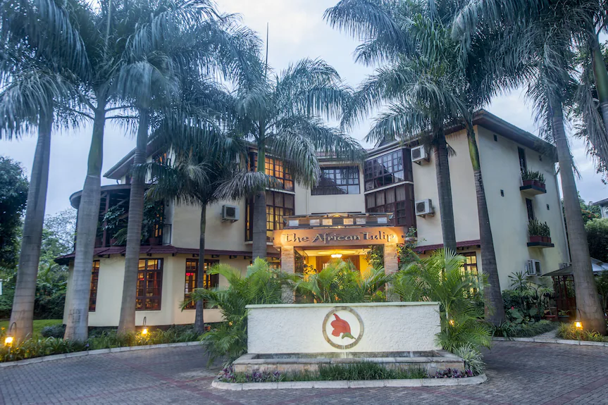 The African Tulip Hotel exterior